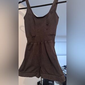 FP Movement by Free People Brown Jumpsuit